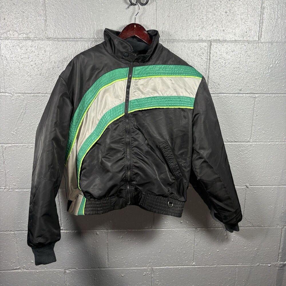 Arcticwear Vintage Jacket Mens XL USA Made Lined Retro Colorblock Coat